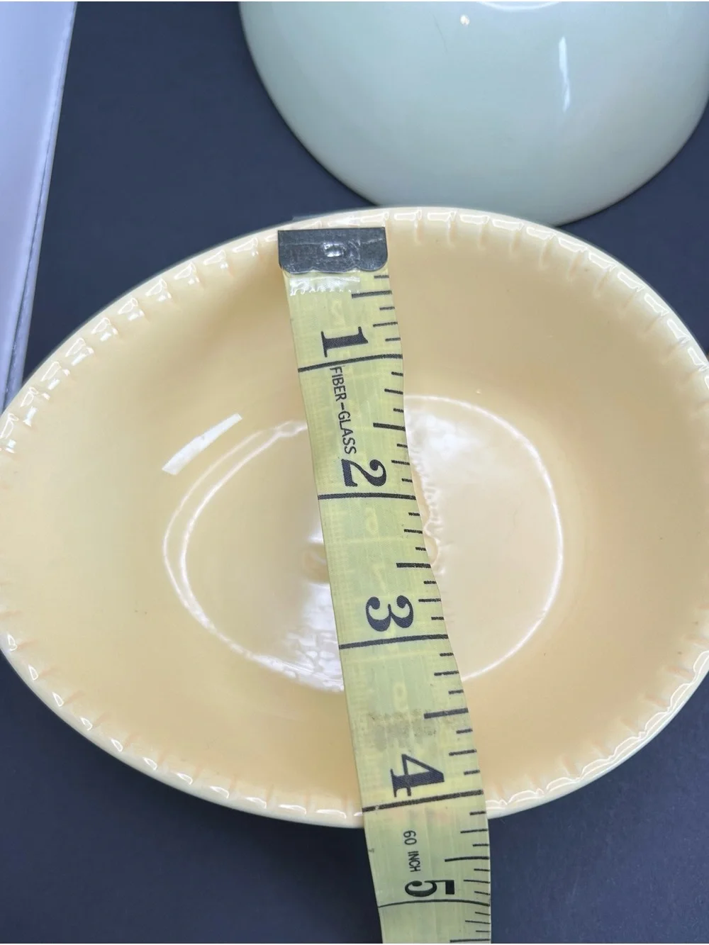 Williams Sonoma Pastel Ceramic 4 pc Bowl Set in Yellow, Orange, Green, Purple
